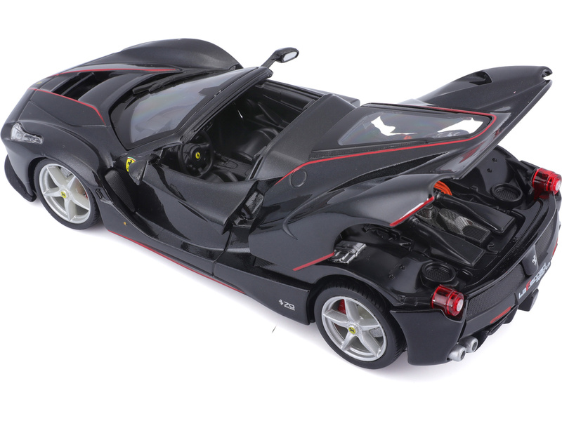 Bburago Ferrari LaFerrari Aperta 1:24 černá metalíza