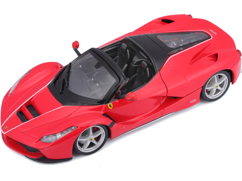 Bburago Ferrari LaFerrari Aperta 1:24 červená