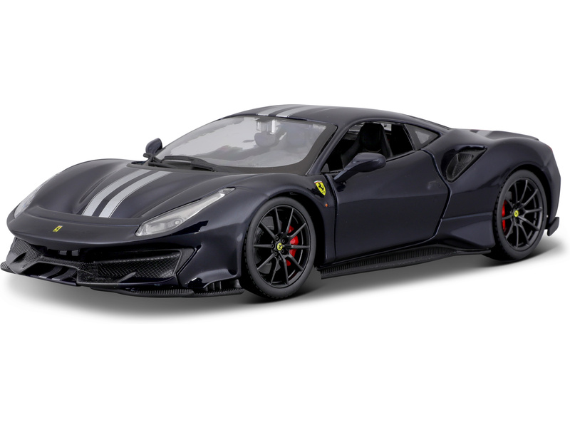 Bburago Ferrari 488 Pista 1:24 tmavě modrá