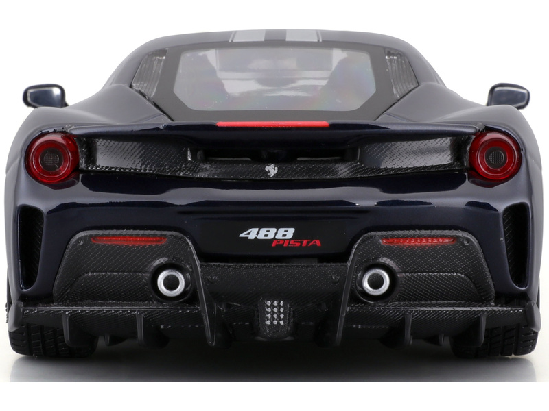 Bburago Ferrari 488 Pista 1:24 tmavě modrá