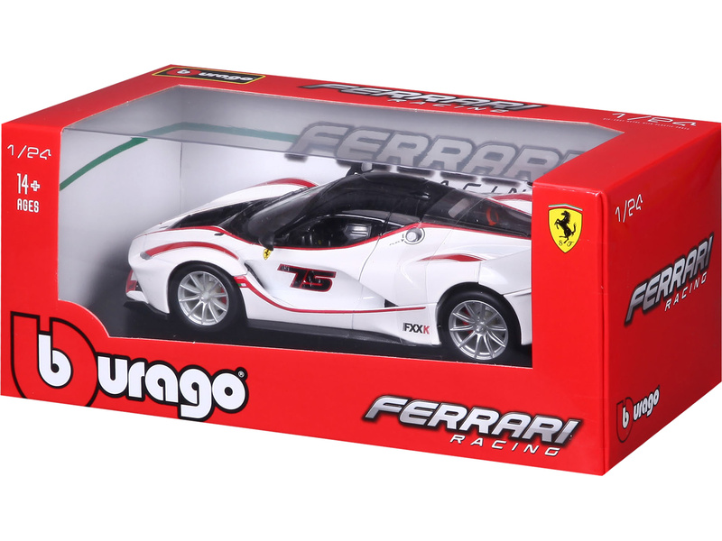 Bburago Ferrari FXX K 1:24 bílá