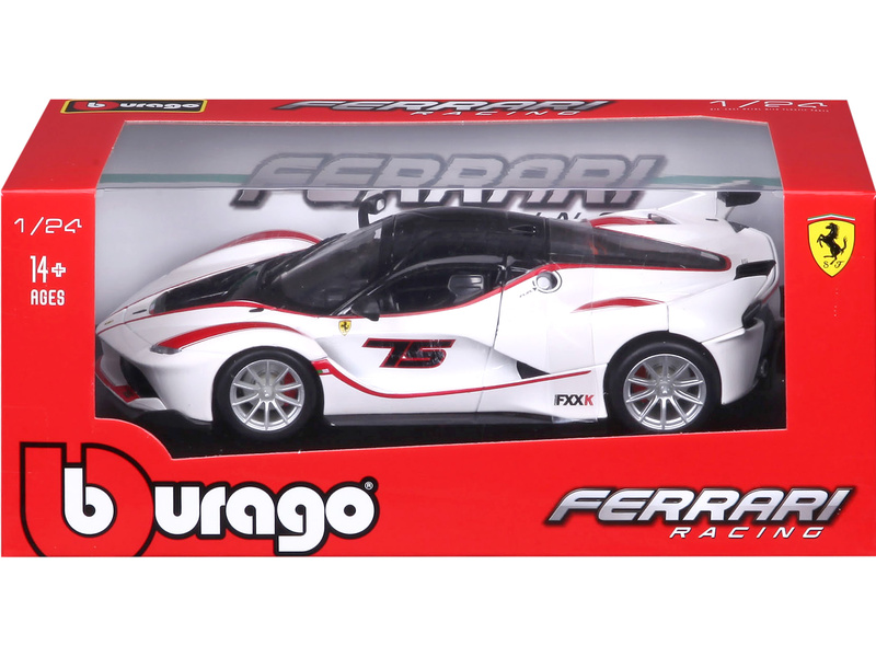 Bburago Ferrari FXX K 1:24 bílá