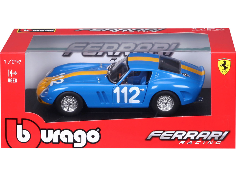 Bburago Ferrari 250 GTO 1:24 modrá