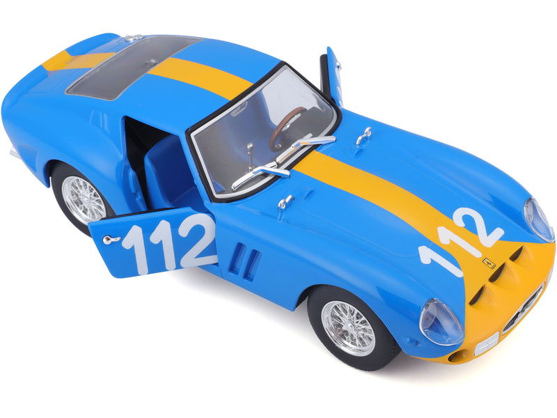 Bburago Ferrari 250 GTO 1:24 modrá