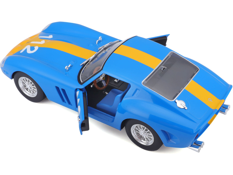Bburago Ferrari 250 GTO 1:24 modrá