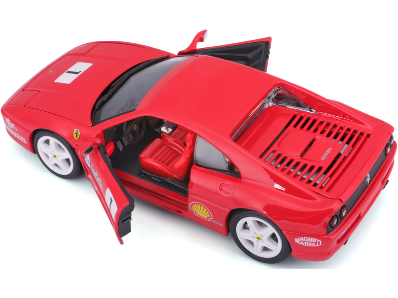 Bburago Ferrari F355 Challenge 1:24 červená