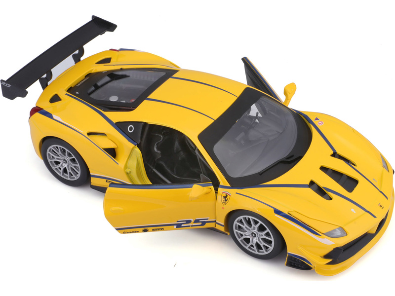 Bburago Ferrari 488 Challenge 1:24 žlutá