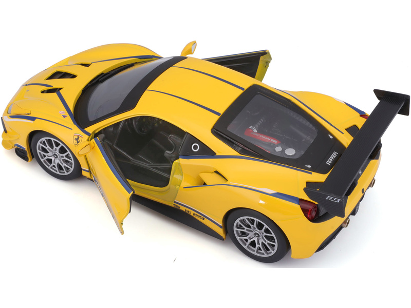 Bburago Ferrari 488 Challenge 1:24 žlutá