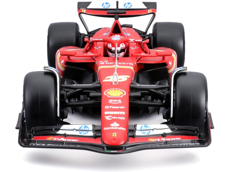 Bburago Ferrari SF-24 (2024) 1:24 #16 Leclerc (hardcase)