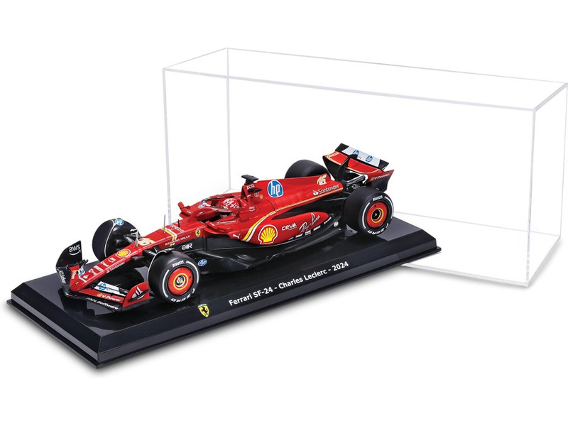 Bburago Ferrari SF-24 (2024) 1:24 #16 Leclerc (hardcase)