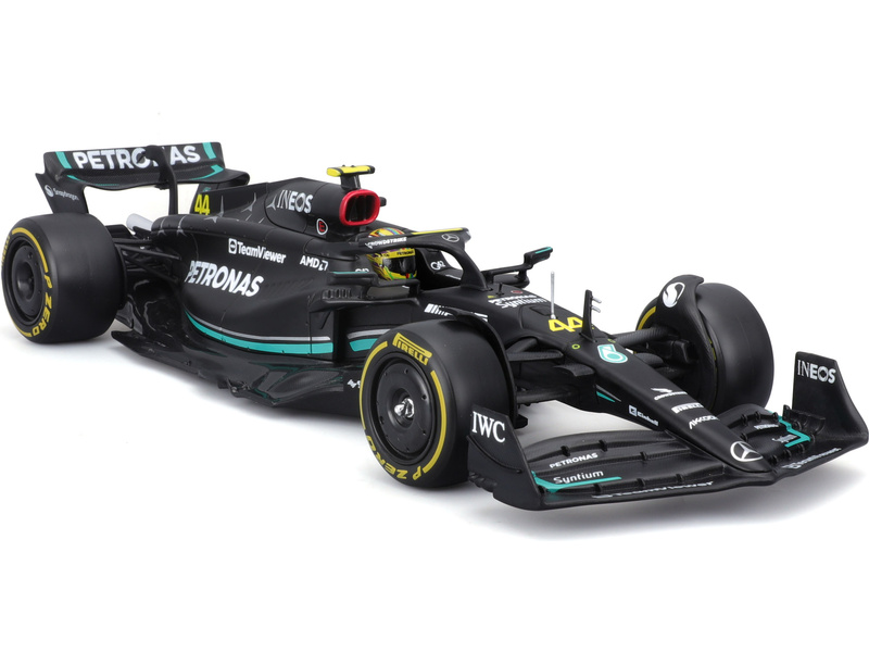 Bburago Mercedes-AMG Petronas W14 E 1:24 #44 Hamilton (hard case)