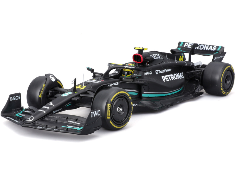 Bburago Mercedes-AMG Petronas W14 E 1:24 #44 Hamilton (hard case)