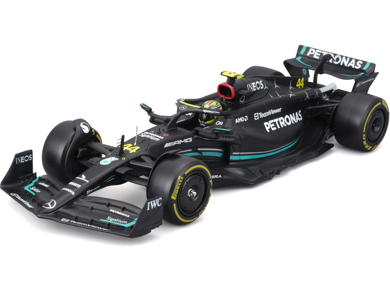 Bburago Mercedes-AMG Petronas W14 E 1:24 #44 Hamilton (hard case)