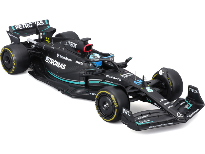 Bburago Mercedes-AMG Petronas W14 E 1:24 #63 Russel (hard case)