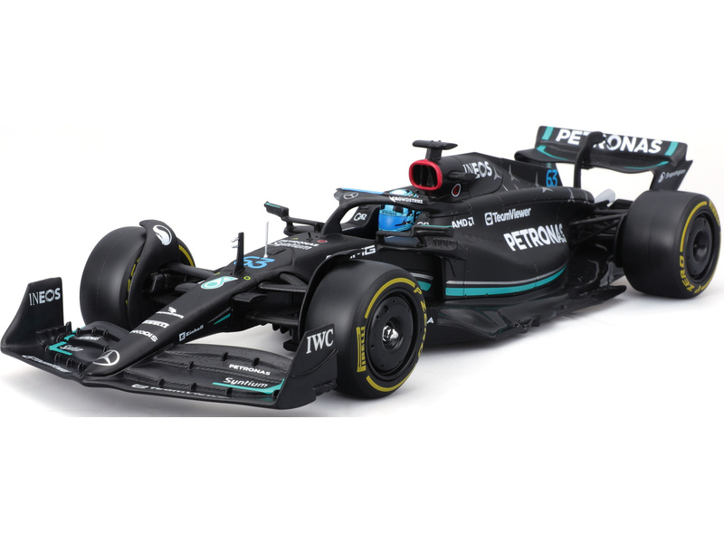 Bburago Mercedes-AMG Petronas W14 E 1:24 #63 Russel (hard case)