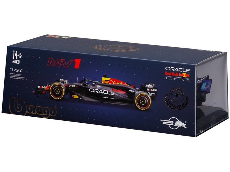 Bburago Oracle Red Bull Racing RB20 (2024) 1:24 #1 Verstappen (hardcase)