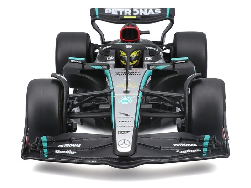 Bburago Mercedes-AMG Petronas W15 (2024) 1:24 #44 Hamilton (hardcase)