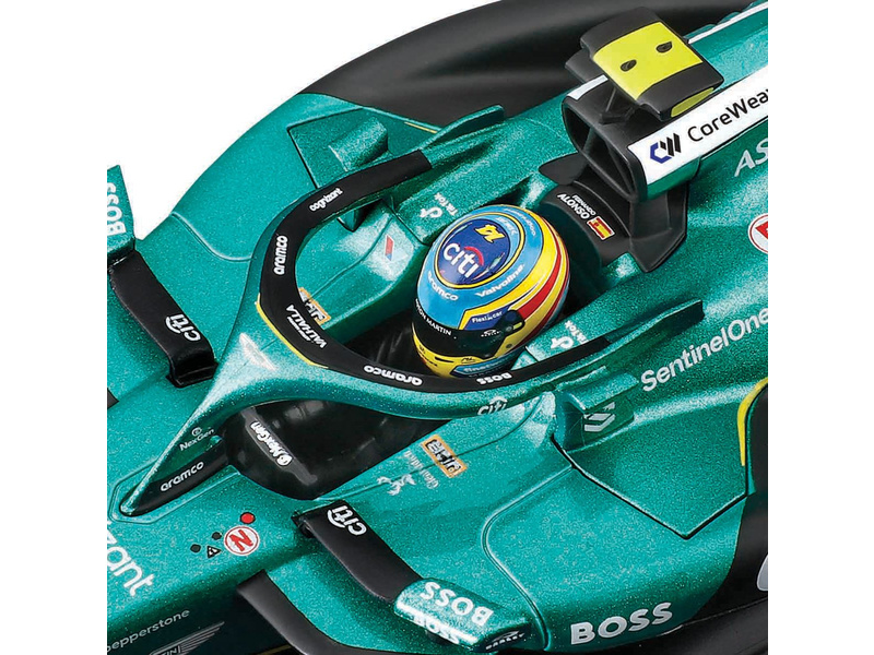 Bburago Aston Martin AMR25 (2025) 1:24 #14 Alonso (hardcase)