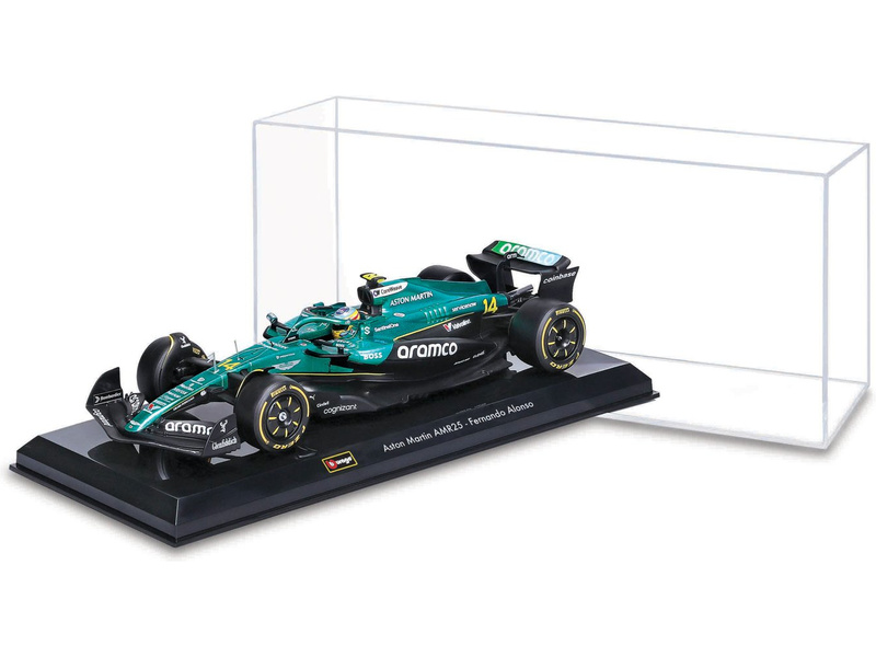 Bburago Aston Martin AMR25 (2025) 1:24 #14 Alonso (hardcase)