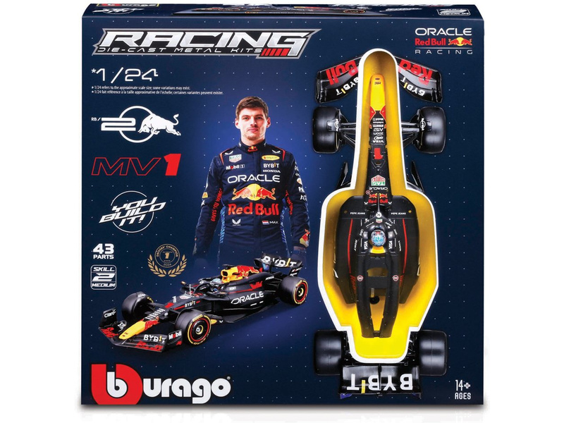 Bburago Oracle Red Bull Racing RB20 (2024) 1:24 Kit #1 Verstappen