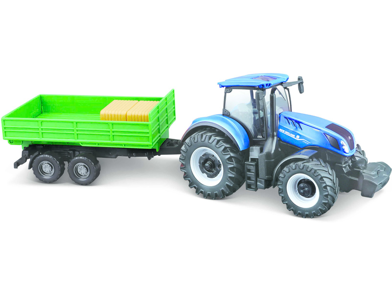 Bburago koňská stáj s traktorem