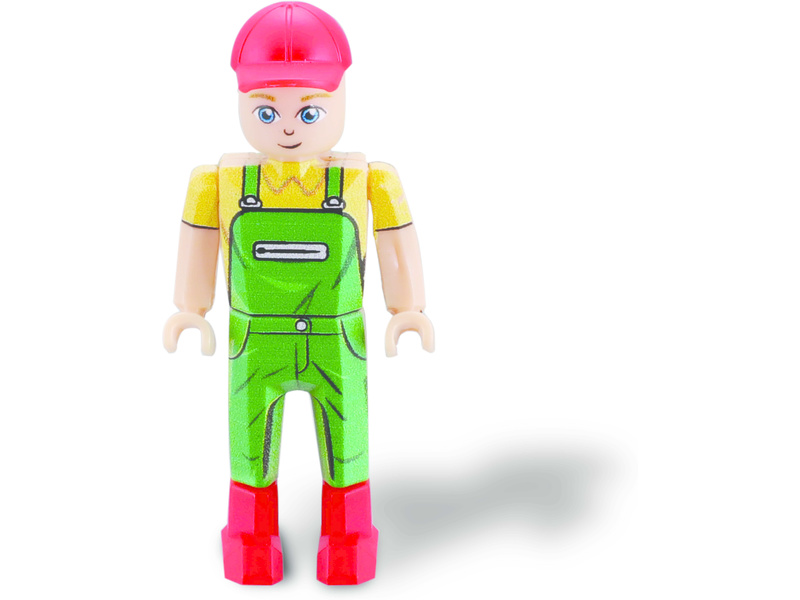 Bburago koňská stáj s traktorem