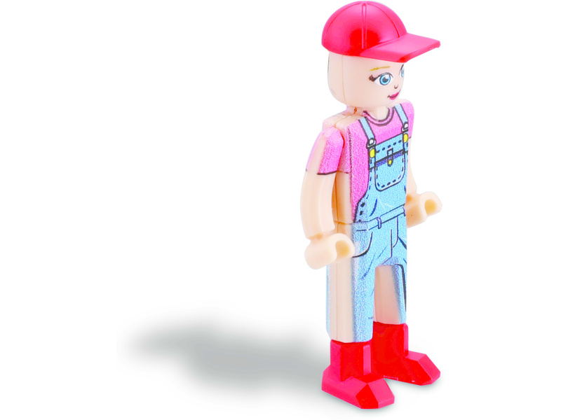 Bburago koňská stáj s traktorem