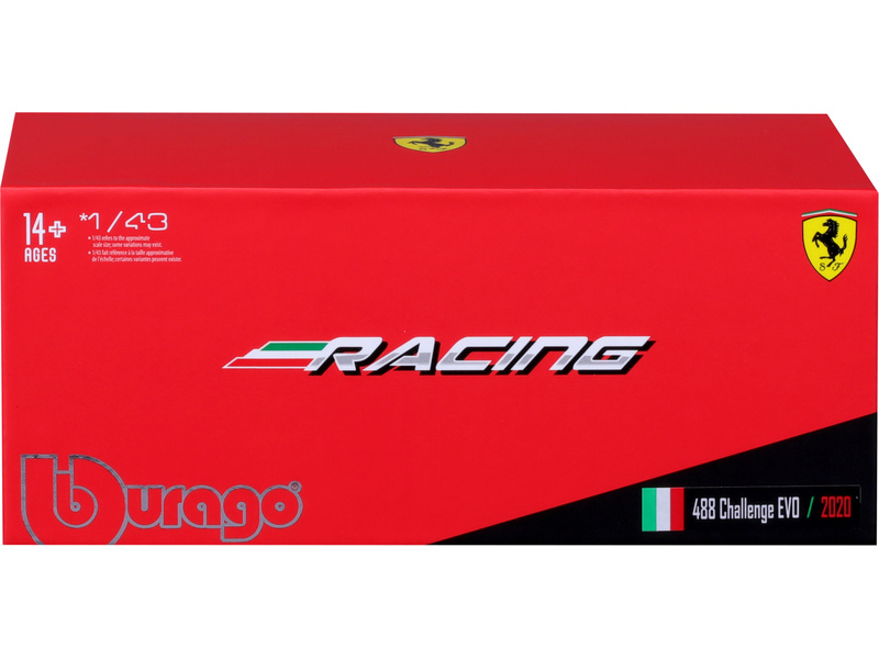Bburago Signature Ferrari 488 Challenge Evo 2020 1:43 #28
