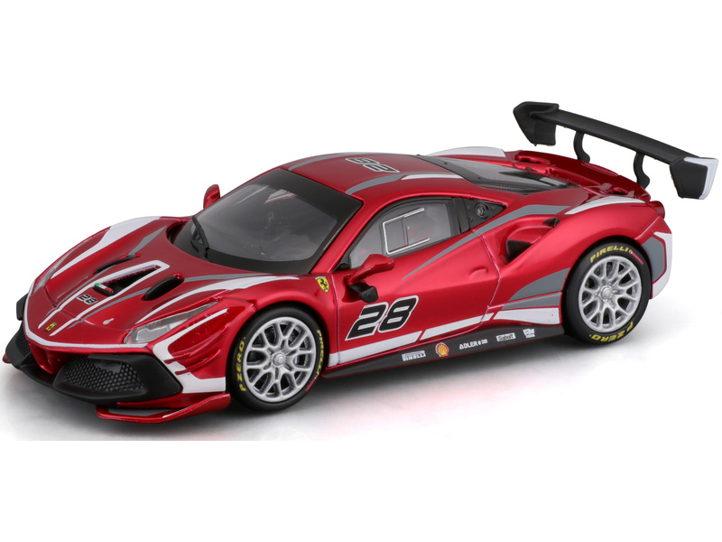 Bburago Signature Ferrari 488 Challenge Evo 2020 1:43 #28