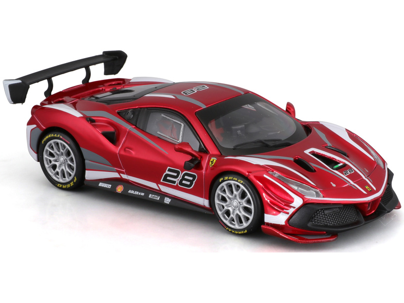 Bburago Signature Ferrari 488 Challenge Evo 2020 1:43 #28