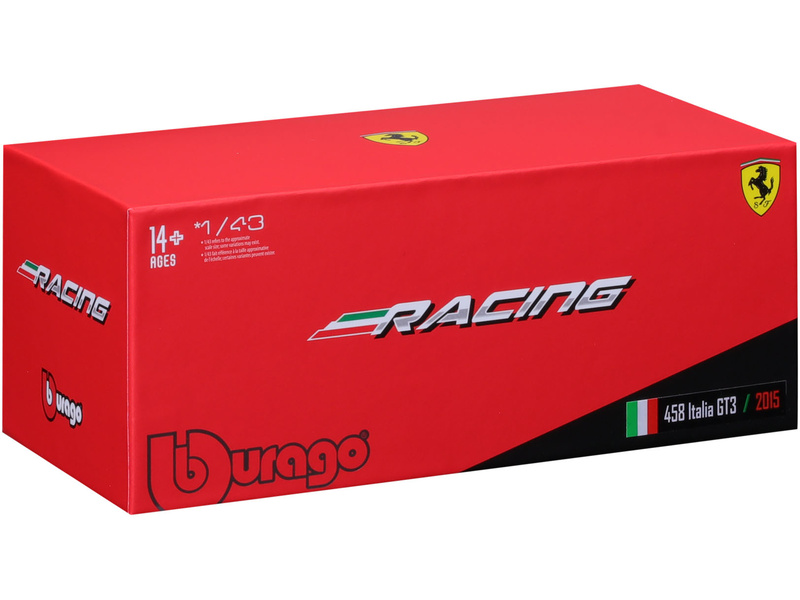 Bburago Ferrari FXX-K EVO 2017 1:43 bílo-černá