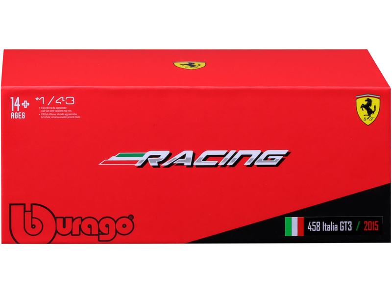 Bburago Ferrari FXX-K EVO 2017 1:43 bílo-černá