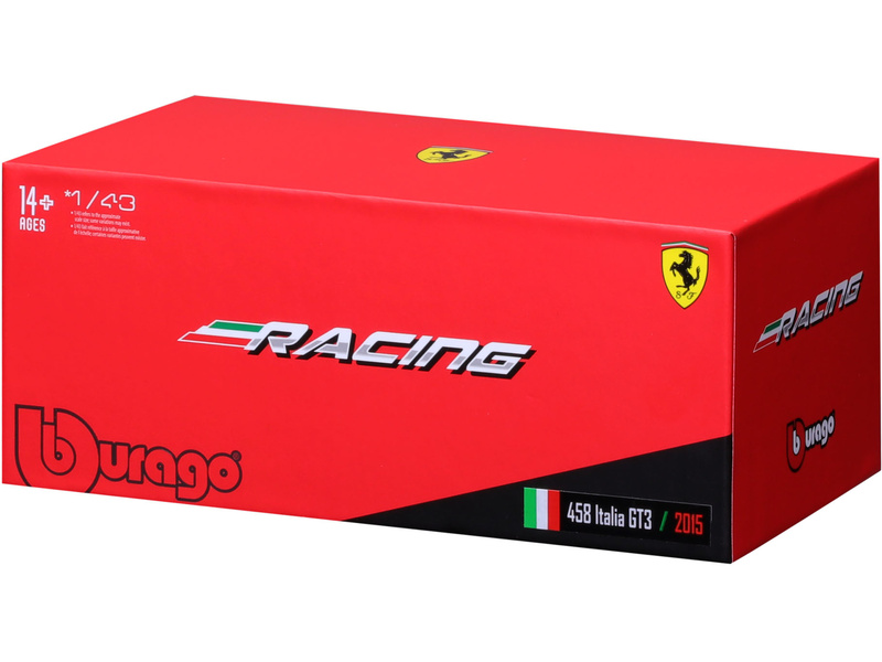 Bburago Ferrari FXX-K EVO 2017 1:43 bílo-černá