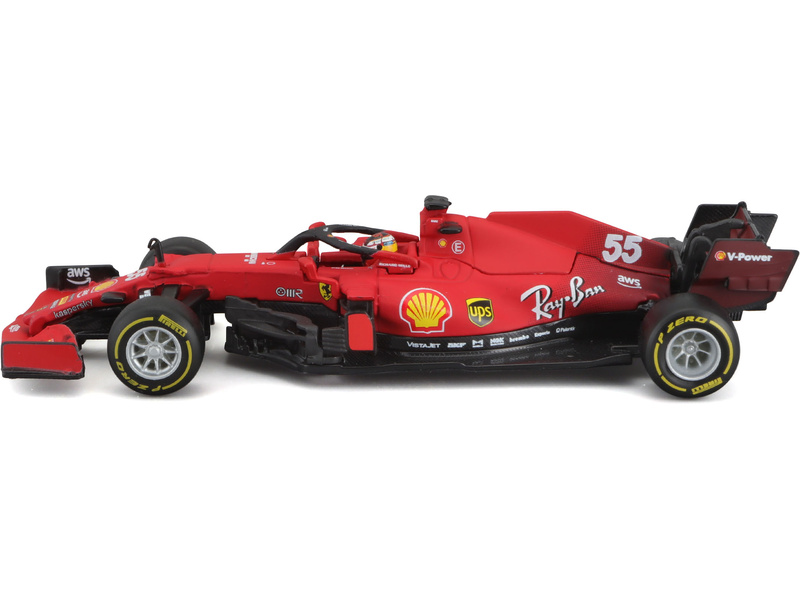 Bburago Signature Ferrari SF21 1:43 #55 Sainz