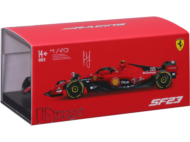 Bburago Signature Ferrari SF-23 1:43 #55 Sainz