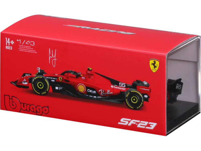 Bburago Signature Ferrari SF-23 1:43 #55 Sainz
