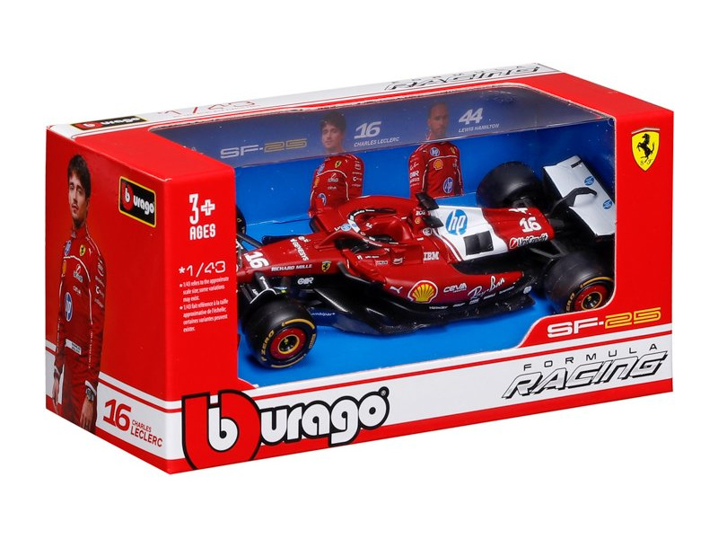 Bburago Ferrari SF-25 (2025) 1:43 #16 Leclerc