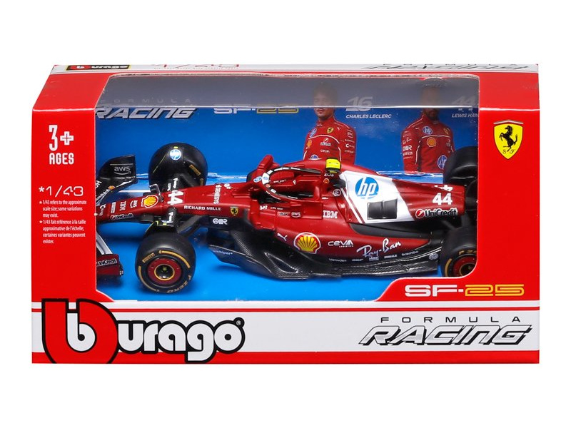 Bburago Ferrari SF-25 (2025) 1:43 #44 Hamilton