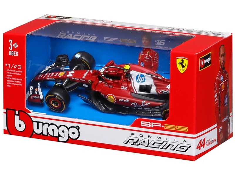 Bburago Ferrari SF-25 (2025) 1:43 #44 Hamilton