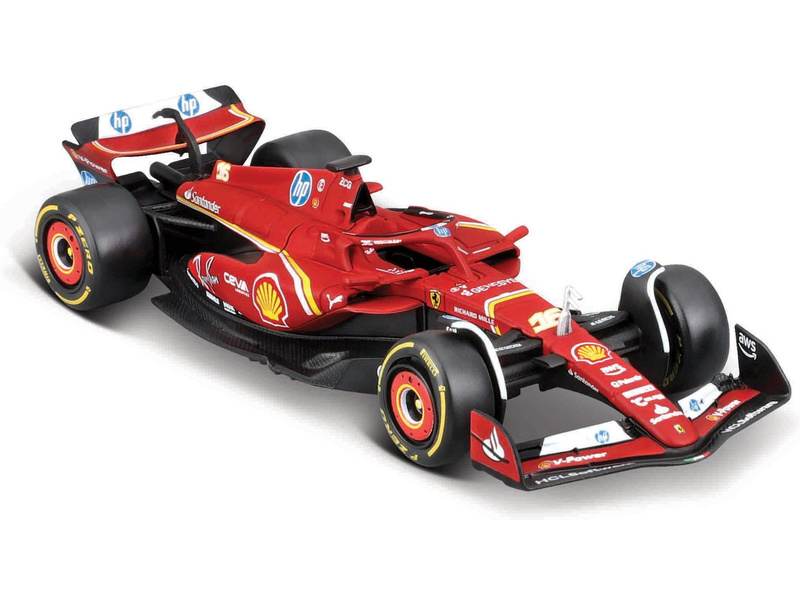 Bburago Ferrari SF-24 (2024) 1:43 #16 Leclerc, tahač