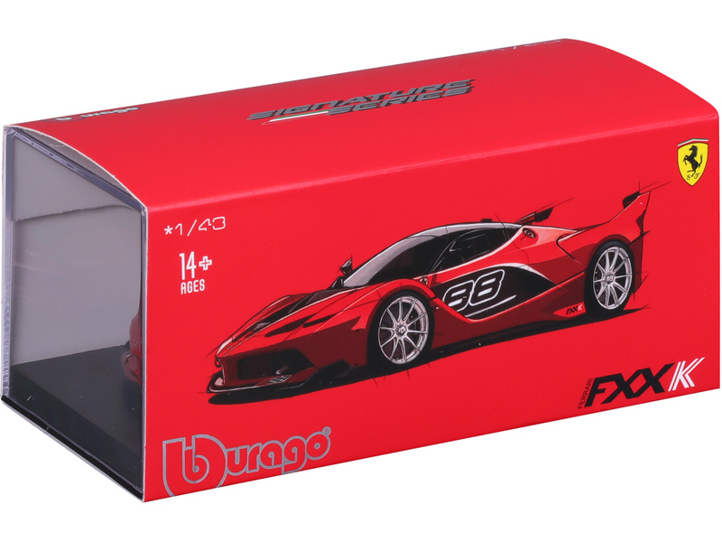 Bburago Signature Ferrari FXX K 1:43 #88 červená