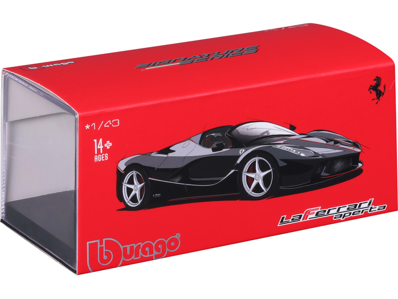 Bburago Signature Ferrari LaFerrari Aperta 1:43 černá