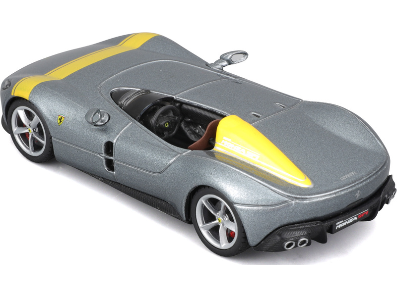 Bburago Signature Ferrari Monza SP1 1:43 stříbrná