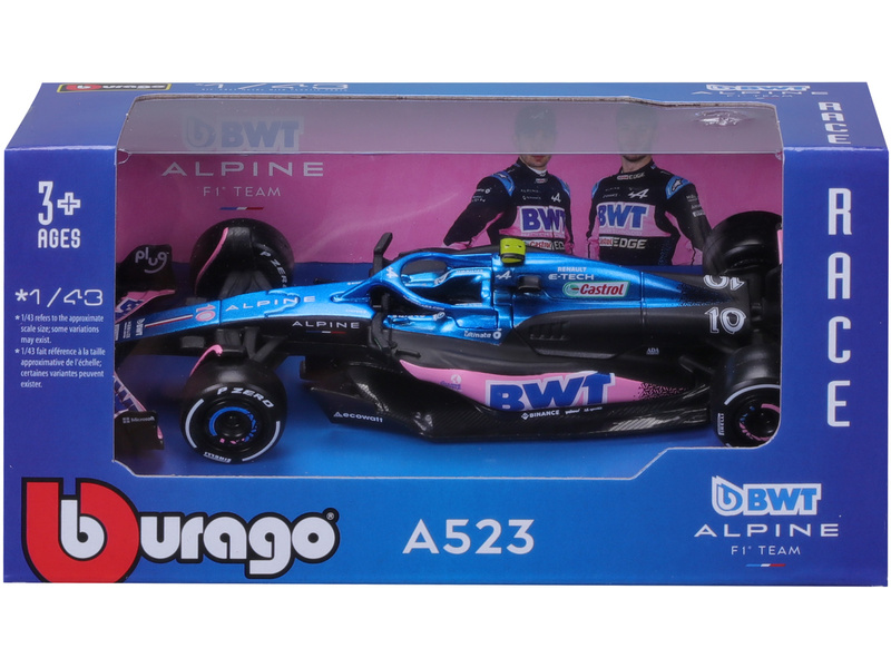 Bburago BWT Alpine F1 Team A523 1:43 #10 Gasly