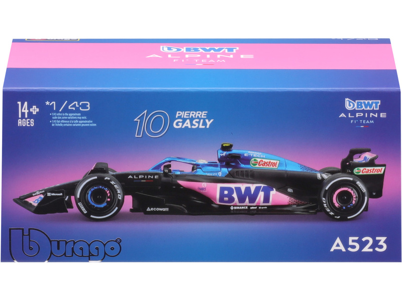 Bburago Signature BWT Alpine F1 Team A523 1:43 #10 Gasly