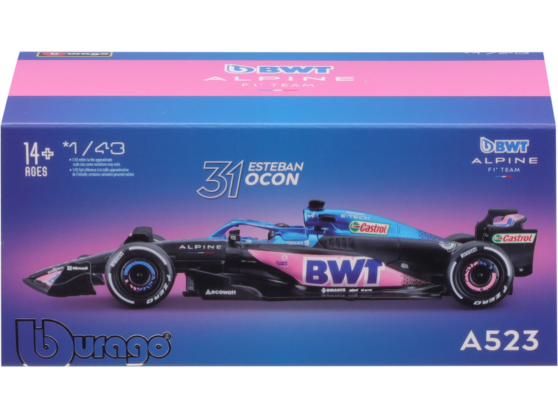 Bburago Signature BWT Alpine F1 Team A523 1:43 #31 Ocon