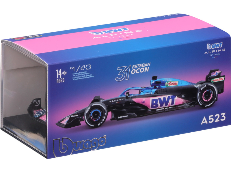 Bburago Signature BWT Alpine F1 Team A523 1:43 #31 Ocon