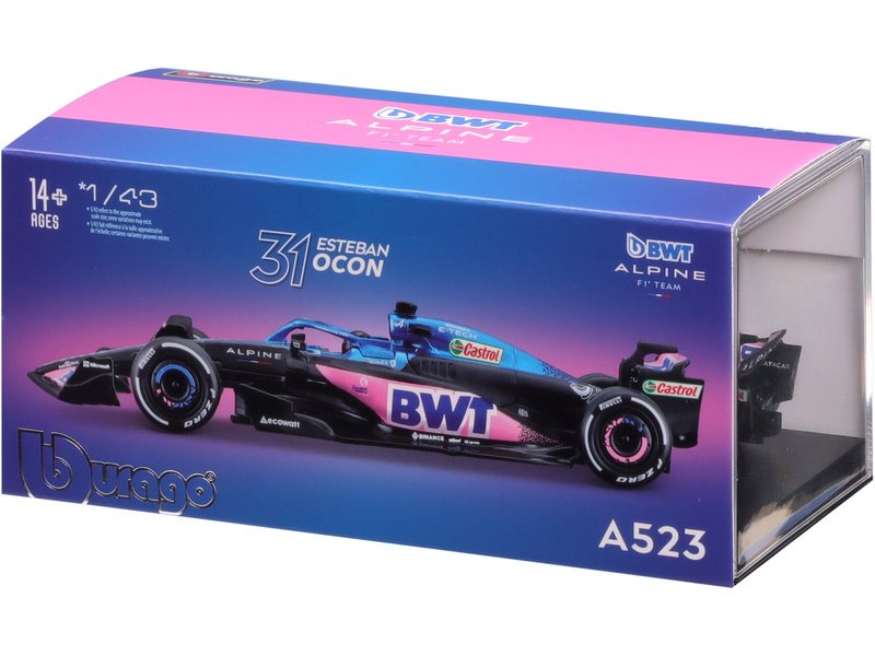 Bburago Signature BWT Alpine F1 Team A523 1:43 #31 Ocon