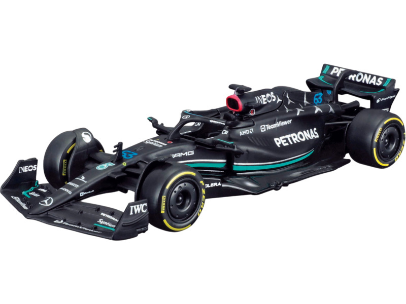 Bburago Mercedes-AMG F1 1:43 #44 Lewis Hamilton (dárkový set 4ks)