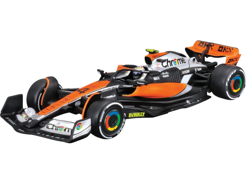 Bburago McLaren F1 Team 1:43 #4 Lando Norris (dárkový set 4ks)